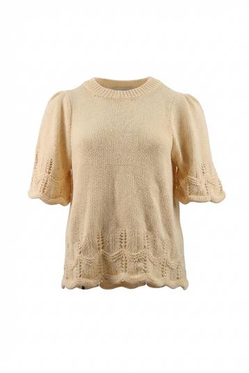 Munthe Trui in maat 38 Beige, Kleding | Dames, Munthe, Verzenden, Zo goed als nieuw, Beige