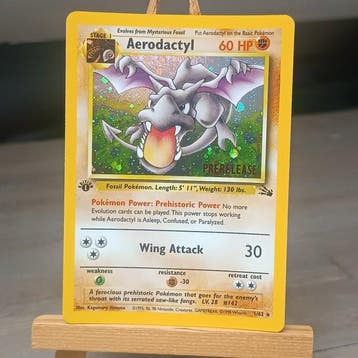 Pokémon - 1 Card - Aerodactyl first edition Prerelease First, Nieuw