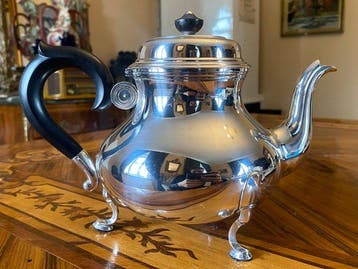 jezler - Theeketel - 1612 - .800 zilver - Zilveren