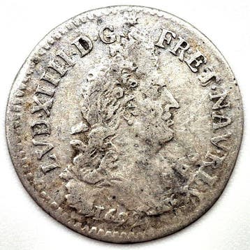 Frankrijk. Louis XIV (1643-1715). 4 Sols 1692-D, Lyon