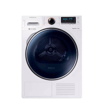 Samsung DV80M8214AW - Warmtepompdroger - 8 kg -, Witgoed en Apparatuur, Wasdrogers, Ophalen of Verzenden, Zo goed als nieuw, Voorlader