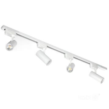 Kobi Nexttrack GO 1-fase railset 1 meter met 4x GU10 spot..., Ophalen of Verzenden, Nieuw