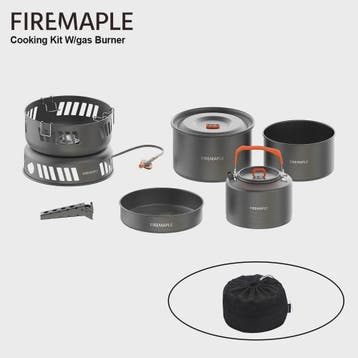 Fire-Maple Complete Kookset met Gasbrander - Outdoor Kampeer, Verzenden, Nieuw