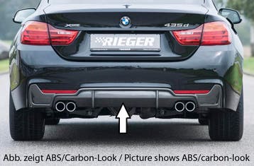 Rieger diffuser | geschikt voor BMW 4-Serie F32 / F33 / F36, Verzenden, Nieuw, BMW