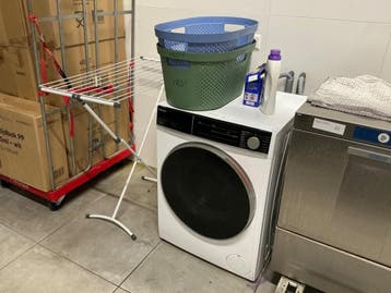 Online veiling: Sharp, ES-NDH914C4WNNA, was-droogcombinatie, Nieuw