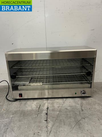 RVS Buffalo CJ559 Warmhoudvitrine voor 60 taartjes 230V, Ophalen of Verzenden, Nieuw zonder verpakking