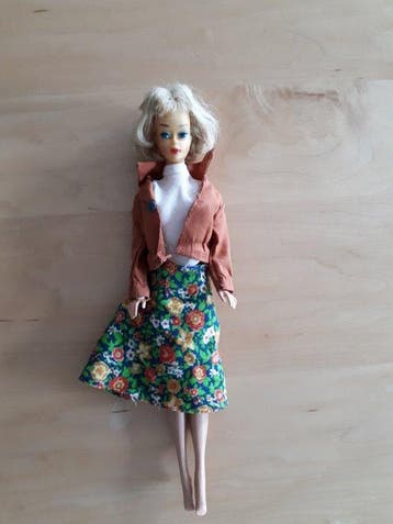 Mattel - Barbiepop Barbie Pink Skin American girl ash blonde
