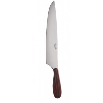 Déglon Evolution Y koksmes 25 cm – Palissander handvat, Ophalen of Verzenden, Nieuw, Hout, Los bestek