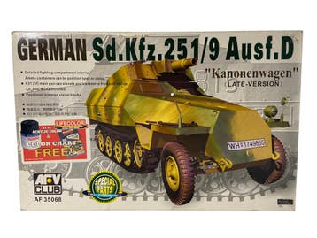 German Sd.Kfz. 251/9 Ausf. D Kanonenwagen, Late Version, Verzenden, Nieuw