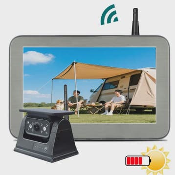 QXNY Wireless Solar Powered Energy Magnet Reverse Backup Cam, Verzenden, Nieuw