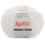 Katia Merino Aran - 03 ecru - Merinogaren, Ophalen of Verzenden, Nieuw