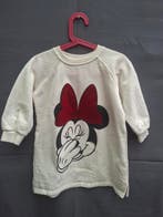 Zara Disney Minnie Mouse sweatjurk ecru maat 98 nette staat, Zo goed als nieuw, Zara, Meisje, Jurk of Rok
