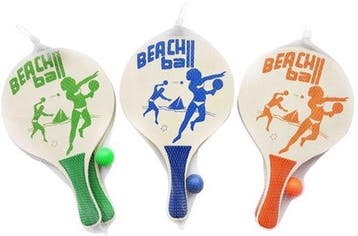 Beachball Set Naturel | Summer Fun - Buitenspeelgoed, Verzenden, Nieuw