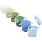 Plus Color Acrylverf, blauw/groen harmonie, 6x5 ml/ 1 doos, Hobby en Vrije tijd, Nieuw