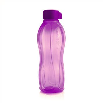 Tupperware Ecofles Drinkfles flesje fles 1 l Paars, Ophalen of Verzenden, Nieuw, Paars