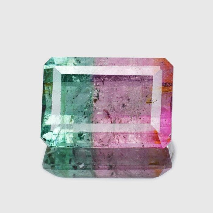 1 pcs Groen Toermalijn - 6.73 ct - nternational Colored, Sieraden, Tassen en Uiterlijk, Edelstenen
