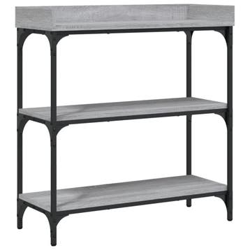 Industriele Wandtafel Grijs Sonoma - Nu 36% retourdeal, 50 tot 100 cm, Nieuw, Ophalen of Verzenden, Metaal