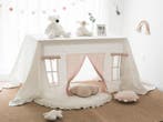 Tafeltent - 275x210cm - Geruit Roze, Verzenden, Nieuw
