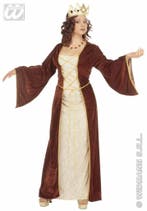 Middeleeuwse prinses kleding fluweel, Kleding | Dames, Carnavalskleding en Feestkleding, Ophalen of Verzenden, Nieuw