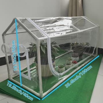 Compacte Koudbestendige PVC/PE Kas voor Tuinieren en Kleine, Verzenden, Nieuw