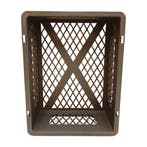 Stapelkrat 400x300x120 mm, euronorm, geperforeerd,, Ophalen of Verzenden