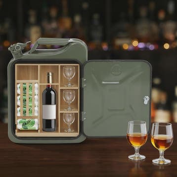Jerrycan Minibar met Slot - Unieke Drankenkast voor Buiten &, Verzenden, Nieuw