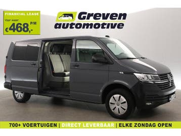 Volkswagen Transporter 2.0 TDI L2H1 | DC | 6 Zits | Airco, Euro 6, Volkswagen, Nieuw, Zilver of Grijs