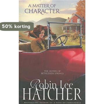 A Matter of Character - Robin Lee Hatcher 9780310258070, Verzenden, Gelezen, Robin Lee Hatcher