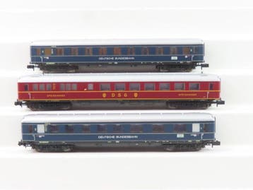 Minitrix N - 13727 - Modeltrein personenwagonset (1) -, Nieuw