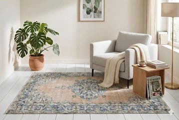 Klassiek vintage - Vloerkleed - 190 cm - 115 cm - met, Nieuw