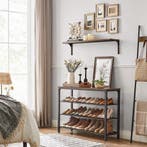 Hoppa! LBS14BX Vintage metalen schoenenrek Van 59 Voor 29, Huis en Inrichting, Kasten | Schoenenrekken, Ophalen of Verzenden, Nieuw