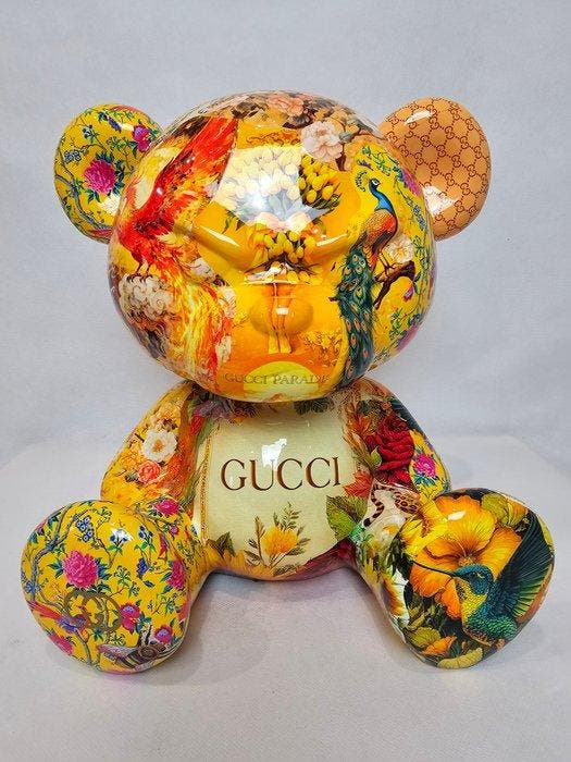 ArtBrut by Ann - Mad Bear – Gucci Paradise, Antiek en Kunst, Kunst | Designobjecten