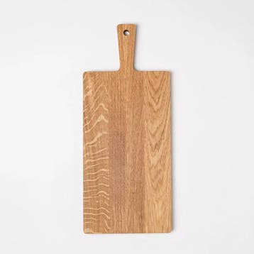HOCHO Snijplank met Handvat – Eikenhout – 480x200x20 mm, Ophalen of Verzenden, Nieuw