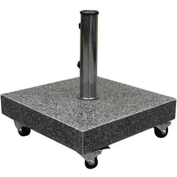 AVH parasolvoet 60 kg met 4 wielen graniet, Ophalen of Verzenden, Nieuw