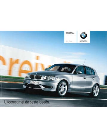 2006 BMW 1 SERIE ACCESSOIRES BROCHURE NEDERLANDS, Boeken, Nieuw, BMW, Author