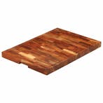 vidaXL Hakblok 60x42x4 cm massief acaciahout, Huis en Inrichting, Verzenden, Nieuw