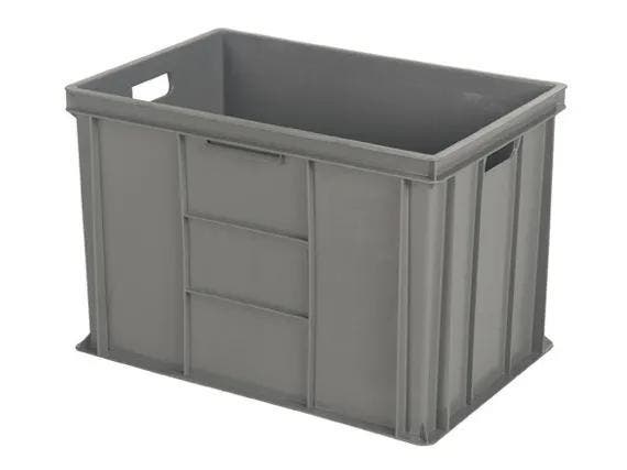 Stapelbak Euronorm - 600 x 400 x H 410 mm (versterkte bodem), Diversen, Overige Diversen, Nieuw, Ophalen of Verzenden