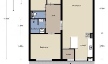 Te Huur 4 Kamer Appartement Plutostraat In Alphen aan den Ri, Huizen en Kamers, Direct bij eigenaar, Alphen aan den Rijn, Appartement