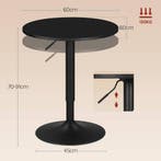 24goodz Bartafel - In hoogte verstelbaar van 70-91 cm - Stab, Huis en Inrichting, Verzenden, Nieuw