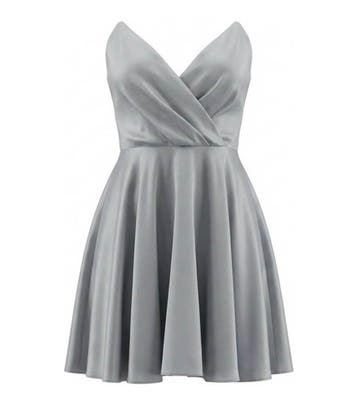 Unique Jurk in maat 36 Zilver, Kleding | Dames, Unique, Verzenden, Zo goed als nieuw, Overige kleuren