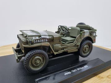 Welly 1:18 - Modelauto - Jeep Willys MB US Army 1941 -, Nieuw