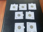 Nederland. Willem III. 10 Cents 1876/1890 (7 stuks) (Zonder, Postzegels en Munten, Munten | Nederland