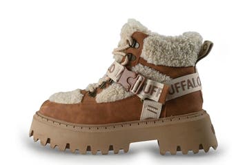 Buffalo Veterboots in maat 42, Kleding | Dames, Schoenen, Overige kleuren, Verzenden, Overige typen, Zo goed als nieuw