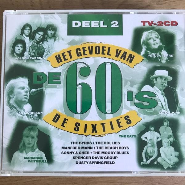 cd - Various - Het Gevoel Van De Sixties - Deel 2, Cd's en Dvd's, Cd's | Overige Cd's, Zo goed als nieuw, Verzenden