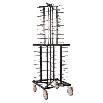 Bordenrek met wielen | 72 Borden Jackstack, Verzenden, Nieuw in verpakking