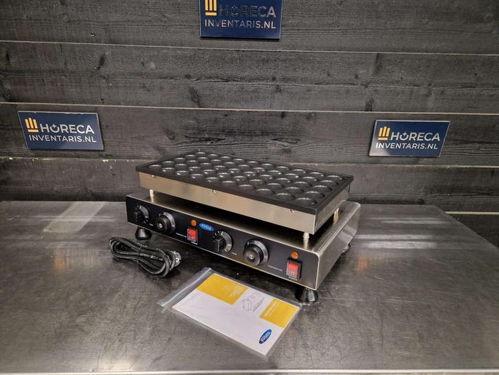 Poffertjesplaat | Maxima | 50 stuks | Ø 4,3 cm | 230V |, Zakelijke goederen, Horeca | Keukenapparatuur, Nieuw in verpakking, Bakkerij en Slagerij