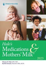Hale’s Medications & Mothers’ Milk 2023 9780826160638, Verzenden, Zo goed als nieuw, Thomas W. Hale