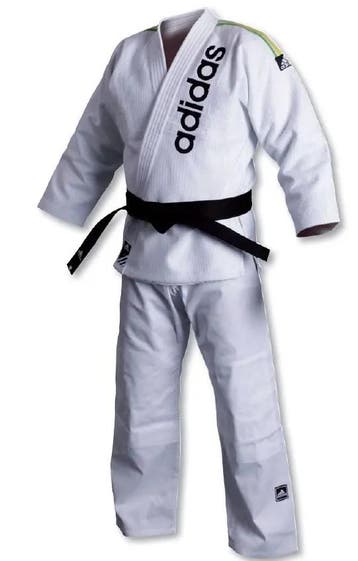 Adidas Brazilian Jiujitsupak JJ500rio #2 | Wit (Maat: 200), Verzenden, Nieuw, Jiu-Jitsu, Vechtsportpak