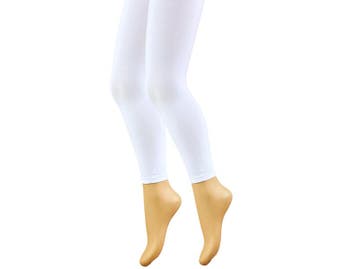 Kinderpanty legging - 100 Denier - Wit, Verzenden, Nieuw