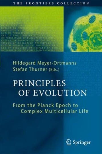 Principles of Evolution - Hildegard Meyer-Ortmanns, Verzenden, Zo goed als nieuw, Hildegard Meyer-Ortmanns